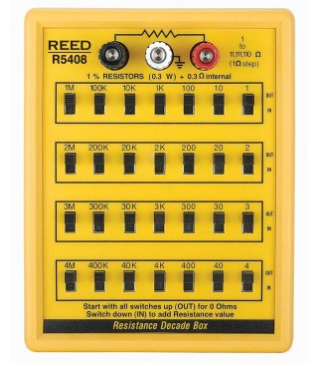 REED R5408 Resistance Decade Box