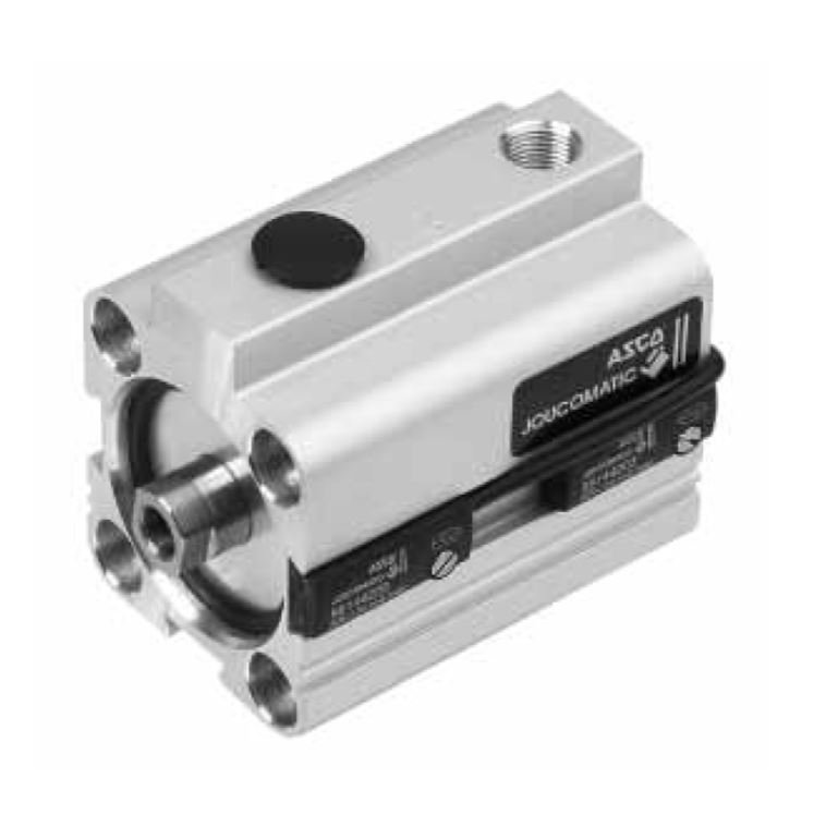 ASCO SHORT STROKE CYLINDERS Ø 8 to 100 mm - single acting with rod returned at rest,Series 441